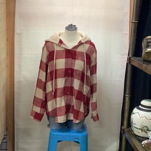 American Eagle hooded sweater jacket